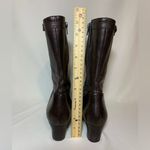 Antonio Melani  Womens Boots Sz 10M Mid Calf Brown Zip Studs Photo 4