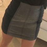 Free People Black and Grey Femme Skirt Photo 0