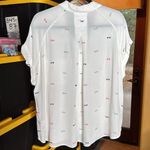 Rails  Anthropologie Whitney Sunglasses Print Button Up Shirt Size Large Photo 9