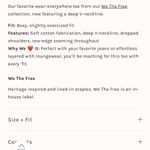 Free People We the free Nina v neck tee Photo 2