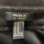 Forever 21  Los Angeles womens faux suede button front y2k miniskirt black 29 Photo 2