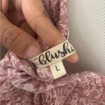 Blush  Pink Ruffled Tiered Sundress Photo 5