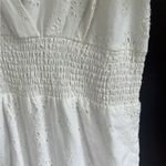 Anthropologie NWT Hutch Smocked Waist
Eyelet Jumpsuit Medium Retail $198.00 Photo 11