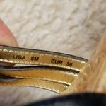 Touch of Nina  Black Strappy Heels 6M Photo 5