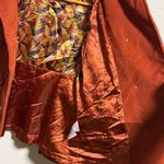 Hydraulic Double Breasted Rust Orange Women's Peacoat Jacket Medium Photo 8