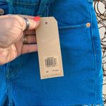 Levi's Levi’s 501 high rise turquoise cutoff Jean shorts Size 30 NWT Photo 4