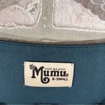 Show Me Your Mumu  Sophia Wrap Dress in Deep Jade Chiffon Size XS Photo 10