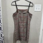 Hem & Thread  Plaid Spaghetti Strap Mini Dress or Jumper Size Medium Photo 5
