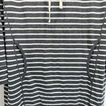 Max edition Weekend Gray & White Striped Cowl Neck Loungewear Tunic Dress Size M Photo 3