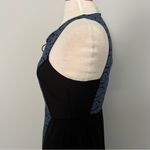 Artisan NY Black Blue Red Sleeveless Maxi Dress Size XS Photo 2