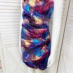 Speechless  Satin Multicolor Snakeskin Print Strapless Mini Dress Juniors 5 Photo 5