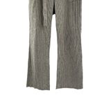 Sundance Rory High Waisted Striped Wide Leg Linen Pants Trousers with Belt 4 Photo 6