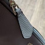 Guess Women's Faux Pebbled Texture Leather Baby Sky Blue Shoulder Purse Spring Photo 11