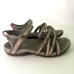 Teva  Tirra Adjustable Sandals Women's Size 11 Tan Gray Hiking Outdoor Trail Photo 3