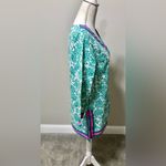 Gretchen Scott Coral reef tunic top Green Size M Photo 4