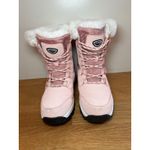 Pink Winter Snow Boots Womens Size 8.5 EU 39 Faux Fur Lined Fashion Warm Photo 1