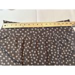 Ann Taylor LOFT Skirt Size 8 Polka Dot Pleats Short Mini School Work Party NWOT Photo 15
