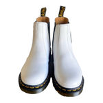Dr. Martens 2976 Softy T Smooth White Leather Women's Boot Size 6 #981 Photo 1
