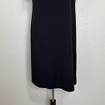 Lou & grey  SignatureSoft Black Short Sleeves Shirt Dress Photo 3