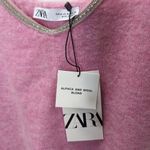 ZARA  ALPACA WOOL DRESS WITH BEADED STRAPS SIZE M PINK  9598/166 Photo 7