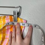 Peppermayo Girls Lunch Tube Mini Dress Splice Check Pattern Linen Blend US 6 Photo 10