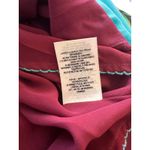 Anthropologie -Maeve Colorblock Maxi Dress Casual Short Sleeve Dress Small Photo 4