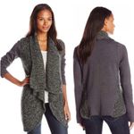 prAna  Demure Gray Open Front
Cardigan Sweater Small Photo 1