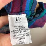 dRA Tabi Top Laurel Stripe Peplum New NWT Ruffles Multi Size XS Photo 6