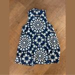 Equipment  100% silk geo print button down shirt dress Photo 3