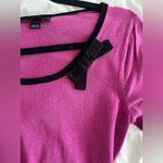 Elegant Pink Women's Top with Bow Accent Photo 2