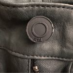 RtA Madrid Stretch Leather Skinny Pants Charcoal Gray Lambskin Zip Sz 27 Photo 9