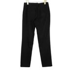 H&M  Black Straight Leg High Rise Dress Pants Size 6 Trousers 29" Photo 2