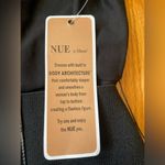 NWT! Nue by Shani Black Dress with Belt and Puff Sleeves built in shapewear Size 12 Photo 4