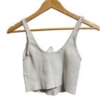 For Love & Lemons pointelle cream bow cropped top size Large Photo 5