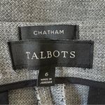 Talbots Chatham Button-Hem Ankle Gray Pants Size 6 Photo 6