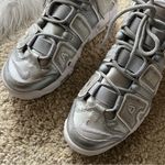 Nike  Air Max Uptempo Silver Sneakers Photo 7