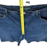 Ralph Lauren Lauren  Bermuda Blue Jean Shorts Summer Women’s Size 16 Photo 7