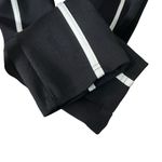 Maniere De Voir Trim Leggings Black Women’s Size 14 High Rise Zip Compression Photo 8