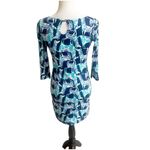 Lilly Pulitzer  Beacon Alpaca My Bags Blue Mini Dress Size XXS Pima Cotton Photo 2