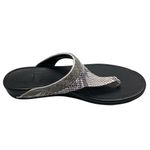 FitFlop  Banda Crystal IMI-Snake Toe Post Sandal Size US 10 B30-068‎ Photo 9