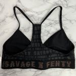Savage x Fenty Black Print Forever Savage Bralette Medium New Photo 2