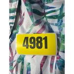 Reel Legends Sleeveless Palm Leaf Print Button Up Shirt Women M Saltwater Fishin Photo 6