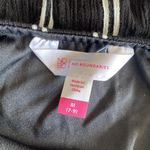 No Boundaries  Jumpsuit Womens Sz Medium Black White Striped Coastal Boho Photo 6