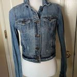 American Eagle  Distress Denim Jean Jacket Photo 0
