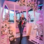 Wild Fable  Womens Puffer Jacket Black With Colored Hearts Size M Photo 6