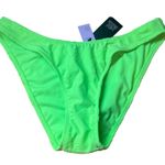 Wild Fable Women's Green Terry Textured Cheeky Bikini Bottom - Size Small - NWT Photo 0