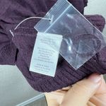 Splendid Womens Pullover Poncho Cape Sweater M/L V-Neck Purple Cashmere Blend Photo 4