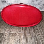 Christian Dior Vintage Extremely Rare Vintage Red Pebble Leather Tote Excellent Photo 3