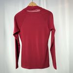 Washington Redskins All Sport Couture NFL Red Zone Long Sleeve Top in Red Size M Size M Photo 3