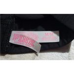 Victoria's Secret Pink By Strappy Back Sports Bra Size Medium - Black Photo 2